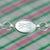 Oval Tag Sterling Silver