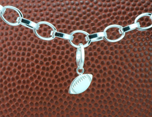 Football Charm Bracelet