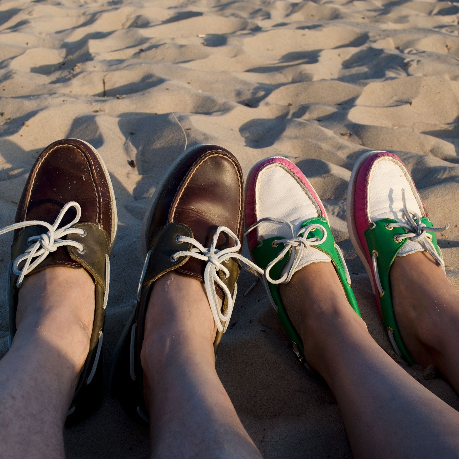 Boat Shoes Sand Beach