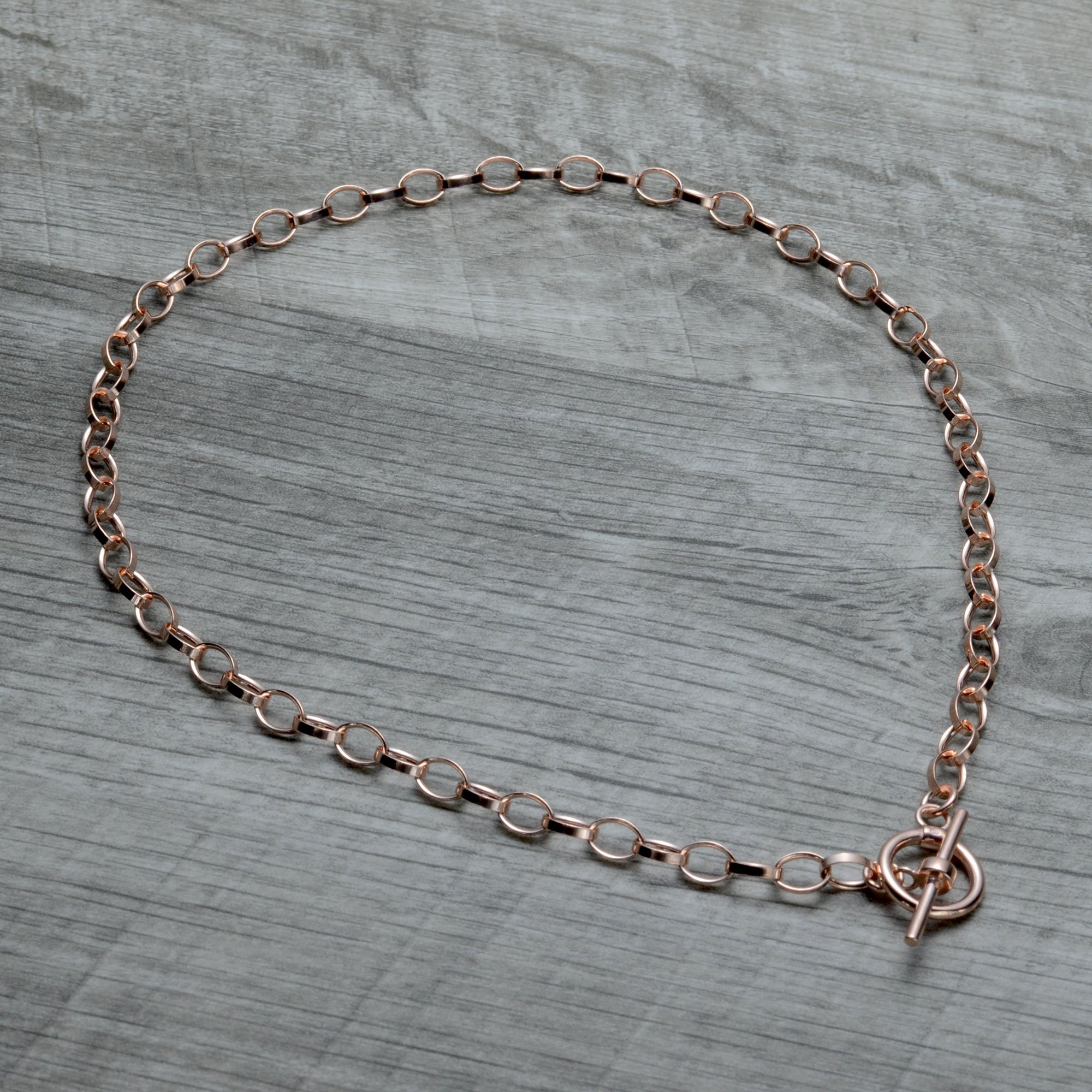 Rose Gold Choker Necklace