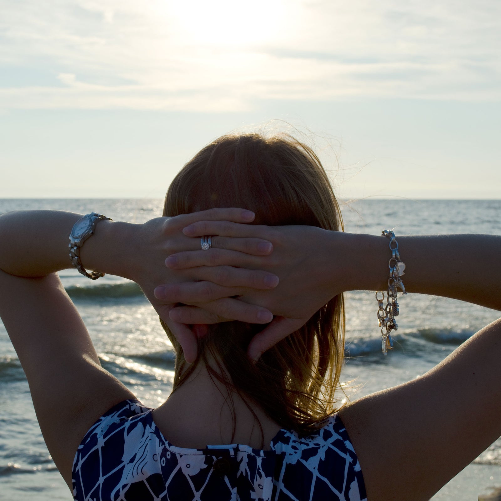 Personalized Charm Bracelet Beach