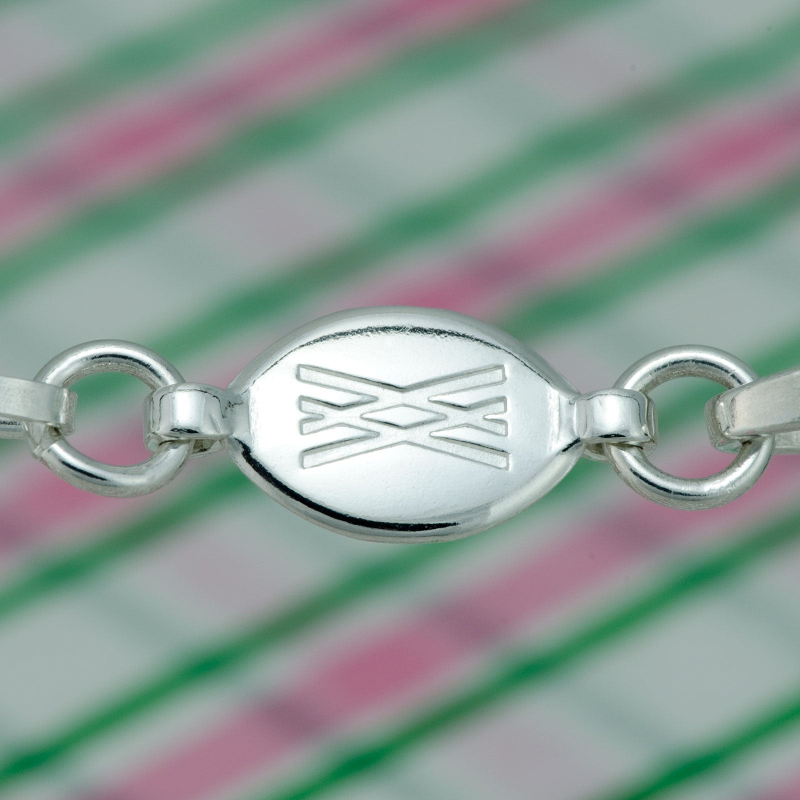 Oval Tag Sterling Silver