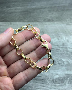 Gold Vermeil Charm Bracelet