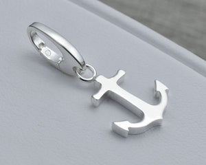 ANCHOR CHARM IN STERLING SILVER