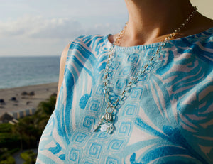 Ballet Shoe Charm Necklace