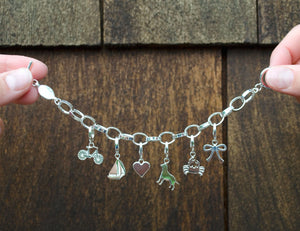 Bicycle Charm Bracelet