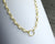 Gold vermeil charm necklace