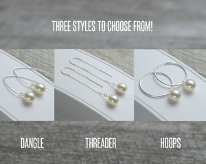 PEARL DANGLE EARRINGS