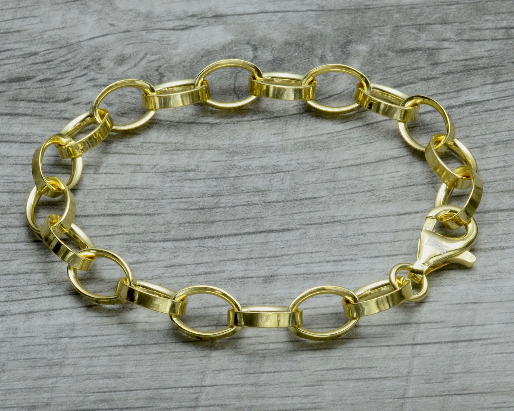 Gold Vermeil Charm Bracelet