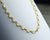 OVAL LINK NECKLACE - GOLD