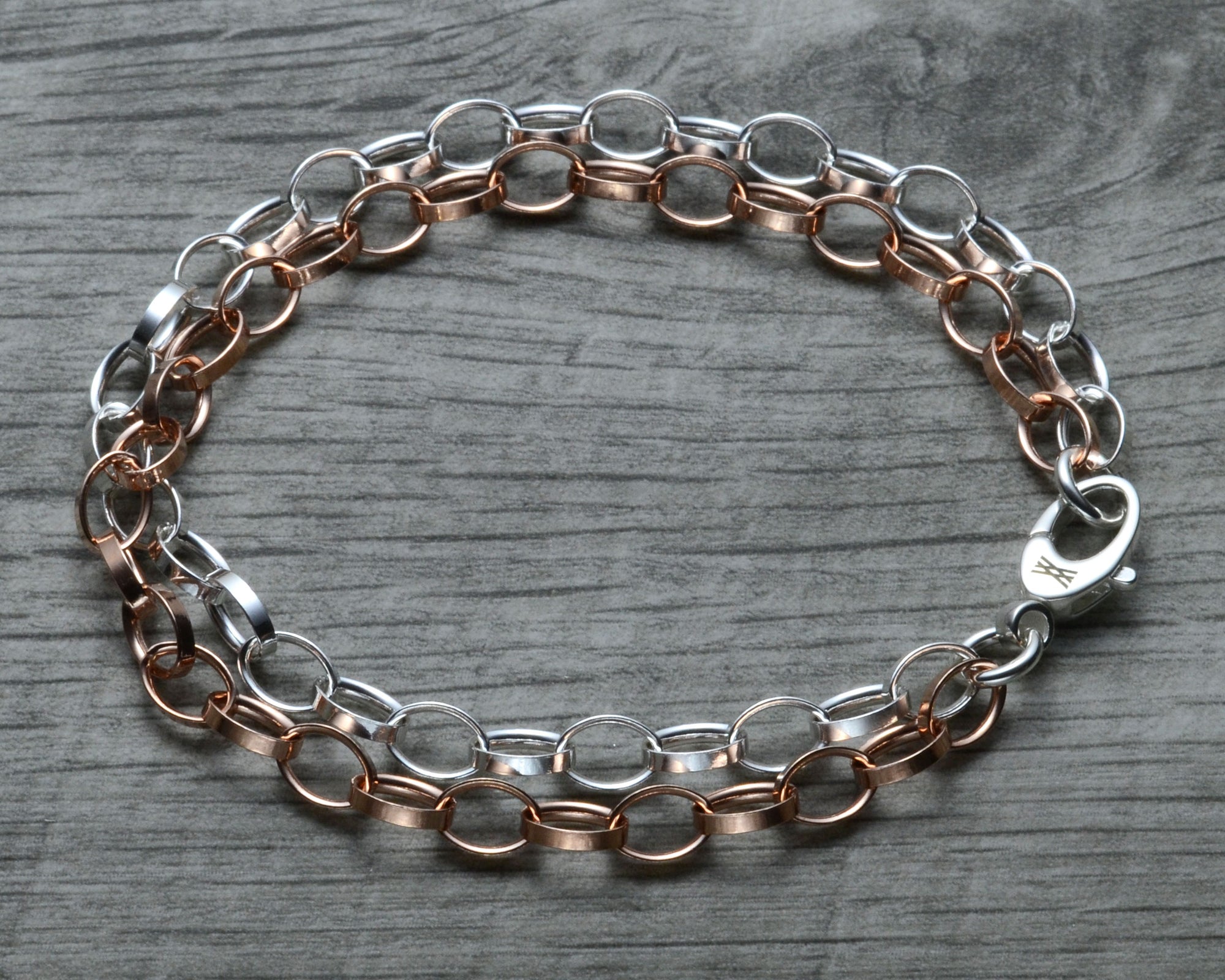 Rose Gold Layered Bracelet