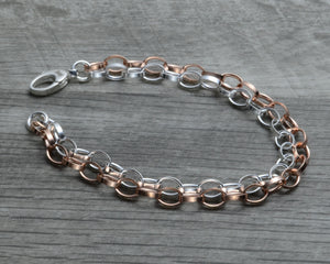 Rose Gold Layered Bracelet