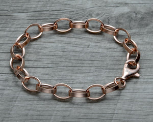 Rose Gold Charm Bracelet