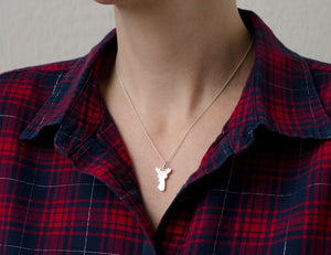 Deer Pendant Necklace