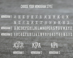 monogram fonts