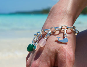 Whale Charm Bracelet