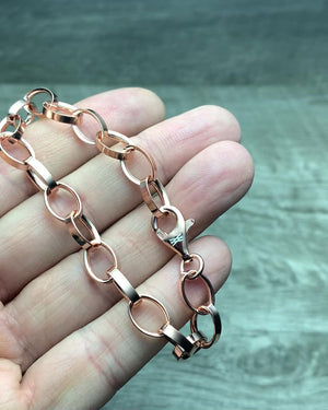 Rose Gold Charm Bracelet